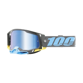 100% Motocross Goggle Racecraft 2 Trinidad - Mirror Blue
