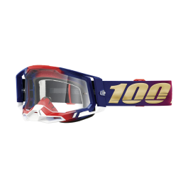 100% Motocross Goggle Racecraft 2 United - Clear