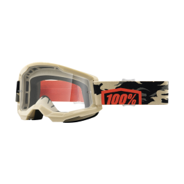 100% Motocross Goggle Strata 2 Kombat - Clear