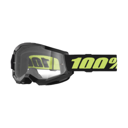 100% Motocross Goggle Strata 2 Solar Eclipse - Clear