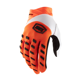 100% Motocross Gloves Airmatic - Fluo Orange