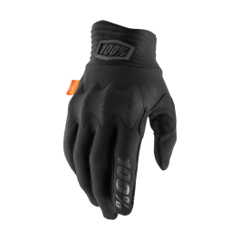 100% Motocross Gloves Cognito D3O - Black / Charcoal