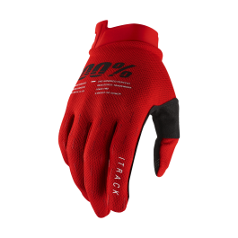 100% Motocross Gloves iTrack - Red