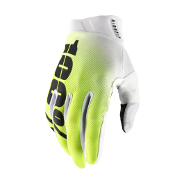 100% Motocross Gloves Ridefit - Korp Yellow