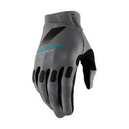 100% Motocross Gloves Ridefit - Petrol