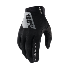 100% Motocross Gloves Ridefit - Black