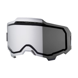 100% Lens ARMEGA / ARMATIC - Injected Dual Vented Mirror Silver Flash