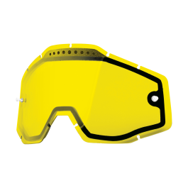 100% Lens RC1/AC1/ST1 - Dual Vented Yellow