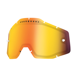 100% Lens RC1/AC1/ST1 - Dual Vented Mirror Red