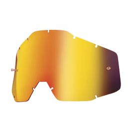 100% Lens RC1/AC1/ST1 - Standard Mirror Red