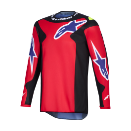 Alpinestars Motocross Jersey 2026 Fluid Grid - Red / Black / Purple