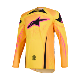 Alpinestars Motocross Jersey 2026 Techstar Nomur - Orange / Yellow / Pink