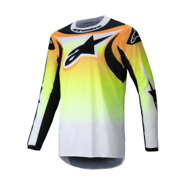 Alpinestars Motocross Jersey Fluid Wurx - Yellow / Black