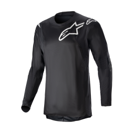 Alpinestars Motocross Jersey Racer Graphite - Black / Reflective Black