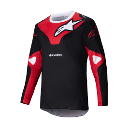 Alpinestars Motocross Jersey Racer Veil - Black / Red