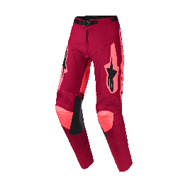 Alpinestars Motocross Pants 2026 Racer Riway - Dark Red / Coral