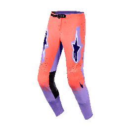 Alpinestars Motocross Pants 2026 Supertech Scenz - Hot Coral / Purple