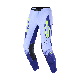 Alpinestars Motocross Pants 2026 Supertech Scenz - Purple / Fluo Yellow