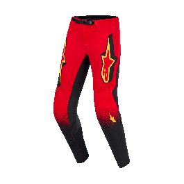 Alpinestars Motocross Pants 2026 Supertech Scenz - Red / Black / Yellow