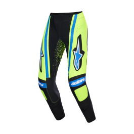 Alpinestars Motocross Pants 2026 Techstar Nomur - Dark Navy / Fluo Yellow / Ucla / Blue