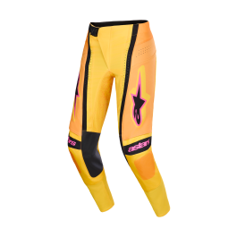 Alpinestars Motocross Pants 2026 Techstar Nomur - Orange / Yellow / Pink
