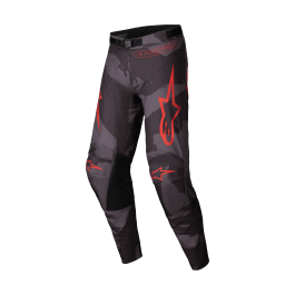 Alpinestars Motocross Pants Racer Hollow - Camo / Fluo Orange