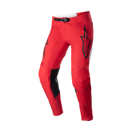Alpinestars Motocross Pants Supertech Risen - Mars Red / White