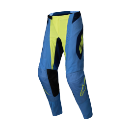 Alpinestars Motocross Pants Techstar Melt - Fluo Yellow / Blue