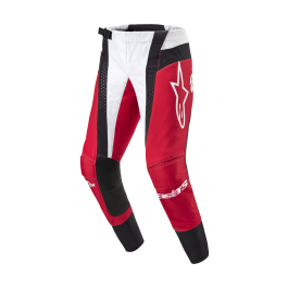 Alpinestars Motocross Pants Techstar Ocuri - Mars Red / White / Black