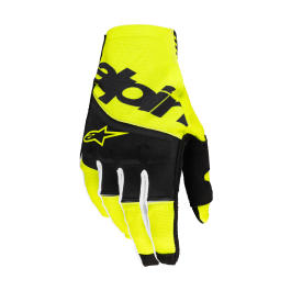 Alpinestars Motocross Gloves 2026 Techstar - Black / Fluo Yellow