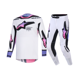 Alpinestars Motocross Gear 2026 Supertech Pro Vista - White / Purple / Black