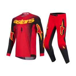 Alpinestars Motocross Gear 2026 Supertech Scenz - Red / Black / Yellow