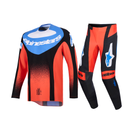 Alpinestars Motocross Gear 2026 Techstar Knif - Orange / Black / Ucla / Blue