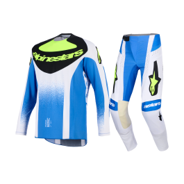 Alpinestars Motocross Gear 2026 Techstar Knif - Ucla / Blue / Black / Fluo Yellow