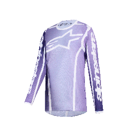 Alpinestars Women Motocross Jersey 2026 Fluid Apex - Violet / White