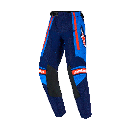 Alpinestars Mini Motocross Pants 2026 Racer Nomur - Dark Navy / Orange / Ucla / Blue