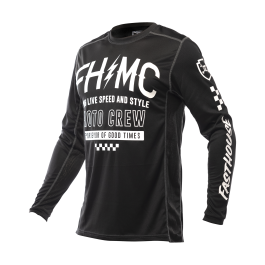 Fasthouse Youth Motocross Jersey Grindhouse Cypher - Black