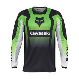 Fox Motocross Jersey 180 Kawasaki - Fluo Green