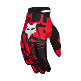 Fox Motocross Gloves 180 Race Spec - Fluo Red