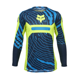 Fox Youth Motocross Jersey Flexair Impression - Fluo Yellow