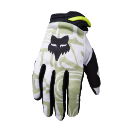 Fox Youth Motocross Gloves 180 Race Spec - Green