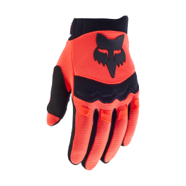 Fox Youth Motocross Gloves 2026 Dirtpaw - Flo Orange