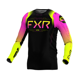 FXR Motocross Jersey Helium - Pink Lemonade