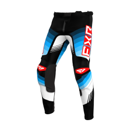 FXR Motocross Pants Clutch Pro - Blue / Red / Black