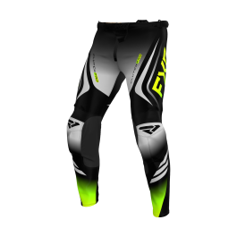 FXR Motocross Pants Clutch Pro - Black / Grey / HiVis