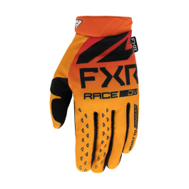 FXR Motocross Gloves Reflex - Tequila Sunrise