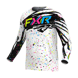 FXR Youth Motocross Jersey Podium - Jawbreaker