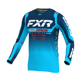FXR Youth Motocross Jersey Revo - Arctic