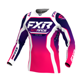 FXR Youth Motocross Jersey Revo - Razz