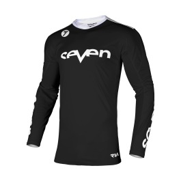 Seven Motocross Jersey Rival Staple - Black